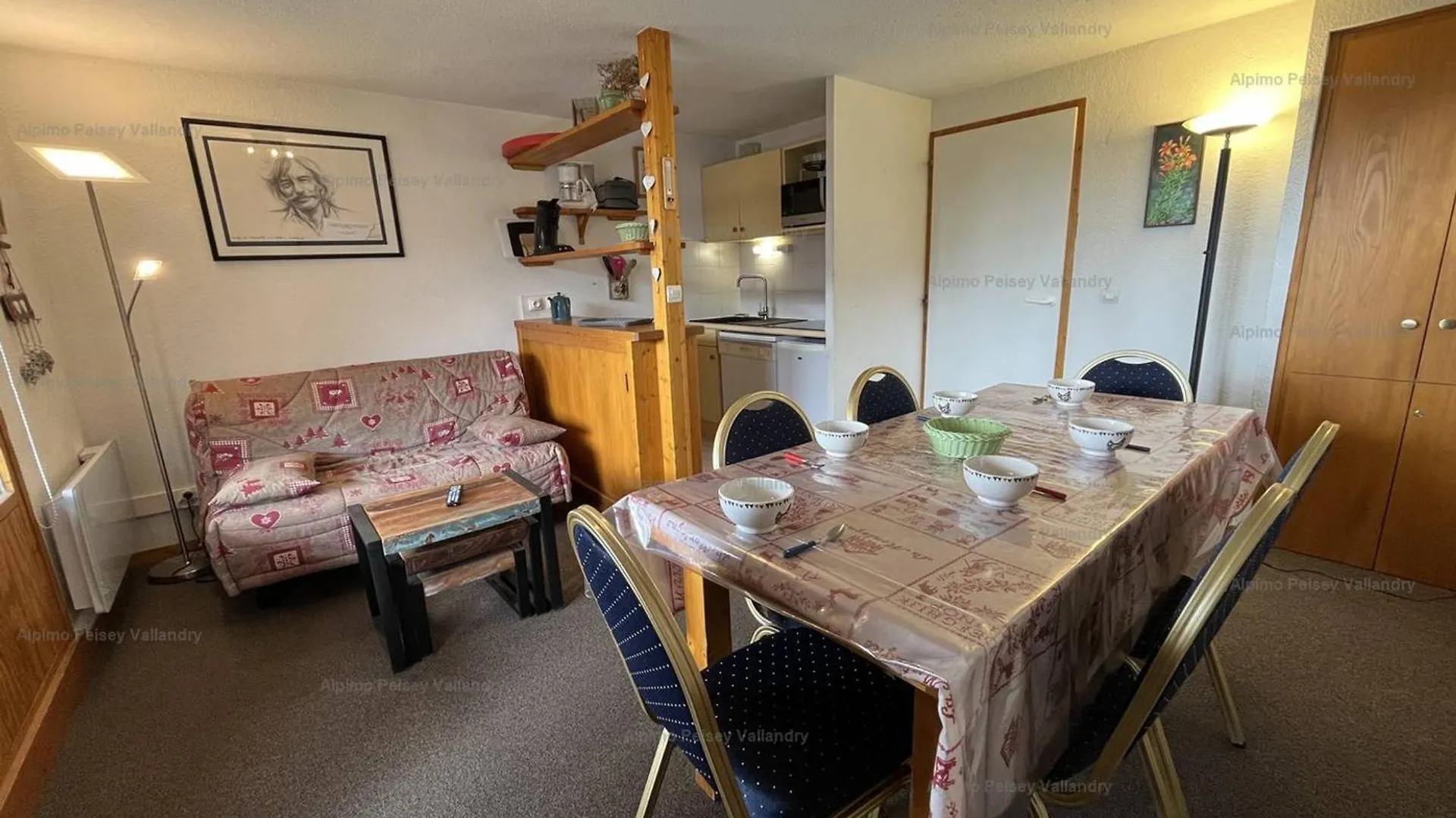 Vallandry : Duplex 3 Pieces, 8 Pers, Acces Direct Pistes, Animaux Admis, Casier A Skis - Fr-1-757-102
