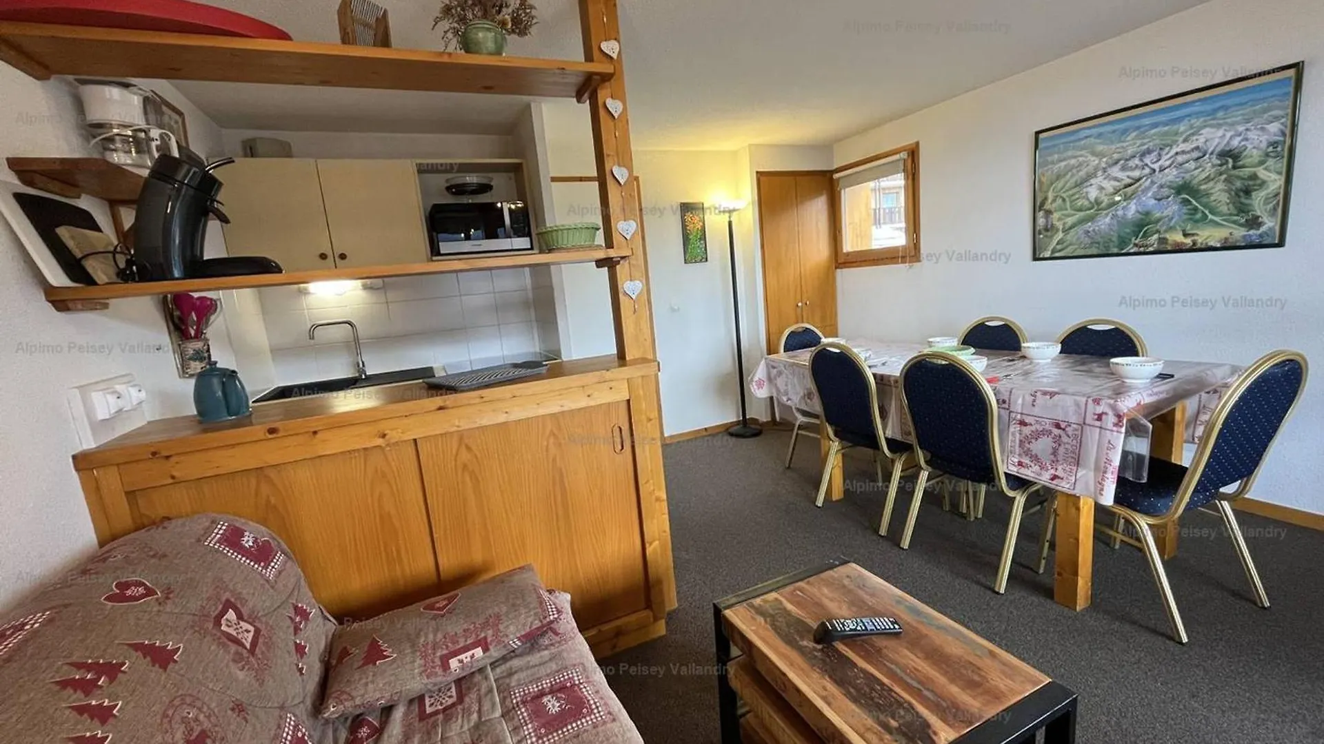 Vallandry : Duplex 3 Pieces, 8 Pers, Acces Direct Pistes, Animaux Admis, Casier A Skis - Fr-1-757-102 Fransa